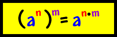 ( a^n )^m = a^((n)(m))