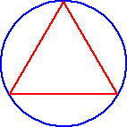 triangle in circle